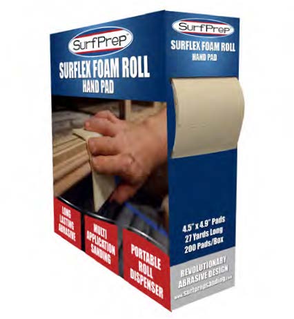 SurfPrep SurfFlex Foam Roll Hand Pads - Your Ideal Sanding Solution