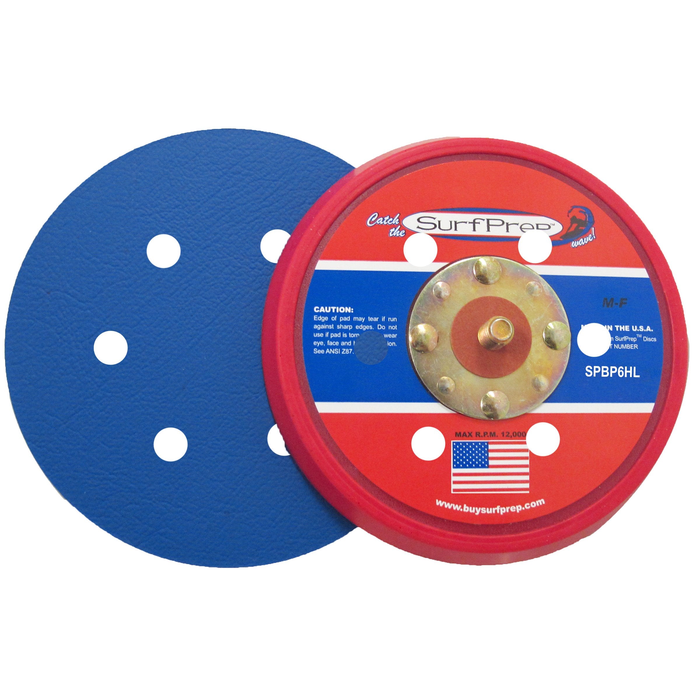 SurfPrep 6-Inch Backup Pads - The Ultimate Sanding Solution!