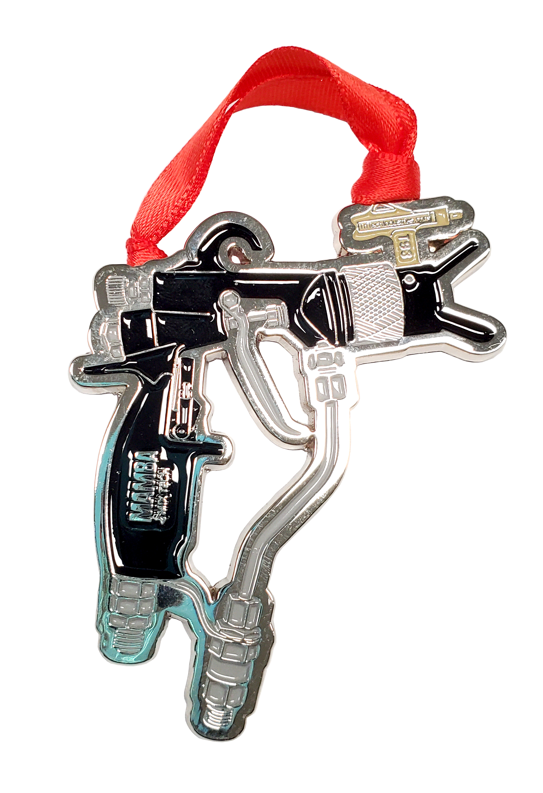 TFS MAMBA® Flat Gun Ornament - A Stunning Decor Piece!