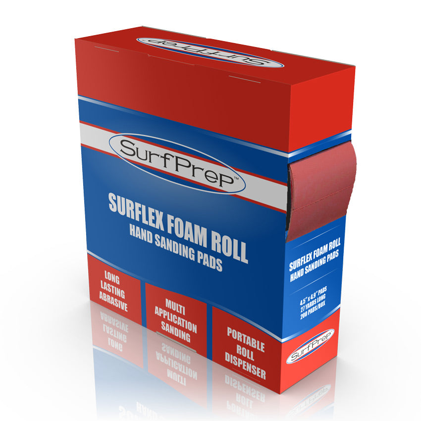 SurfPrep SurfFlex Foam Roll Hand Pads - Your Ideal Sanding Solution