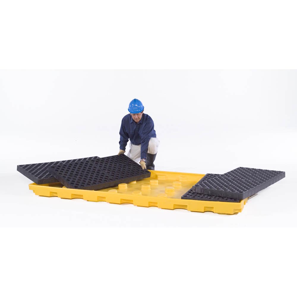 Spill Deck P8 System - 2 4-Drum Modules: Your Ultimate Spill Containment Solution!