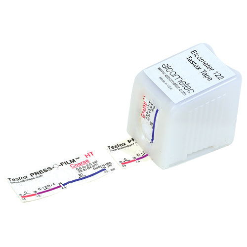 Testex Brand Press-O-Film Tape - Extra-Coarse Plus: 116-127µm/4.5-5.0mils for Precise Surface Profiling