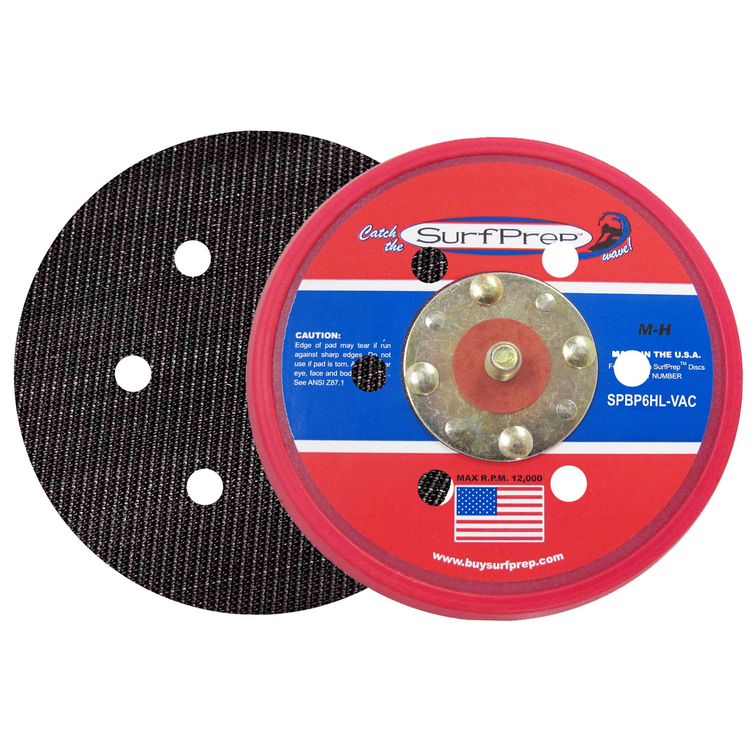 SurfPrep 6-Inch Backup Pads - The Ultimate Sanding Solution!