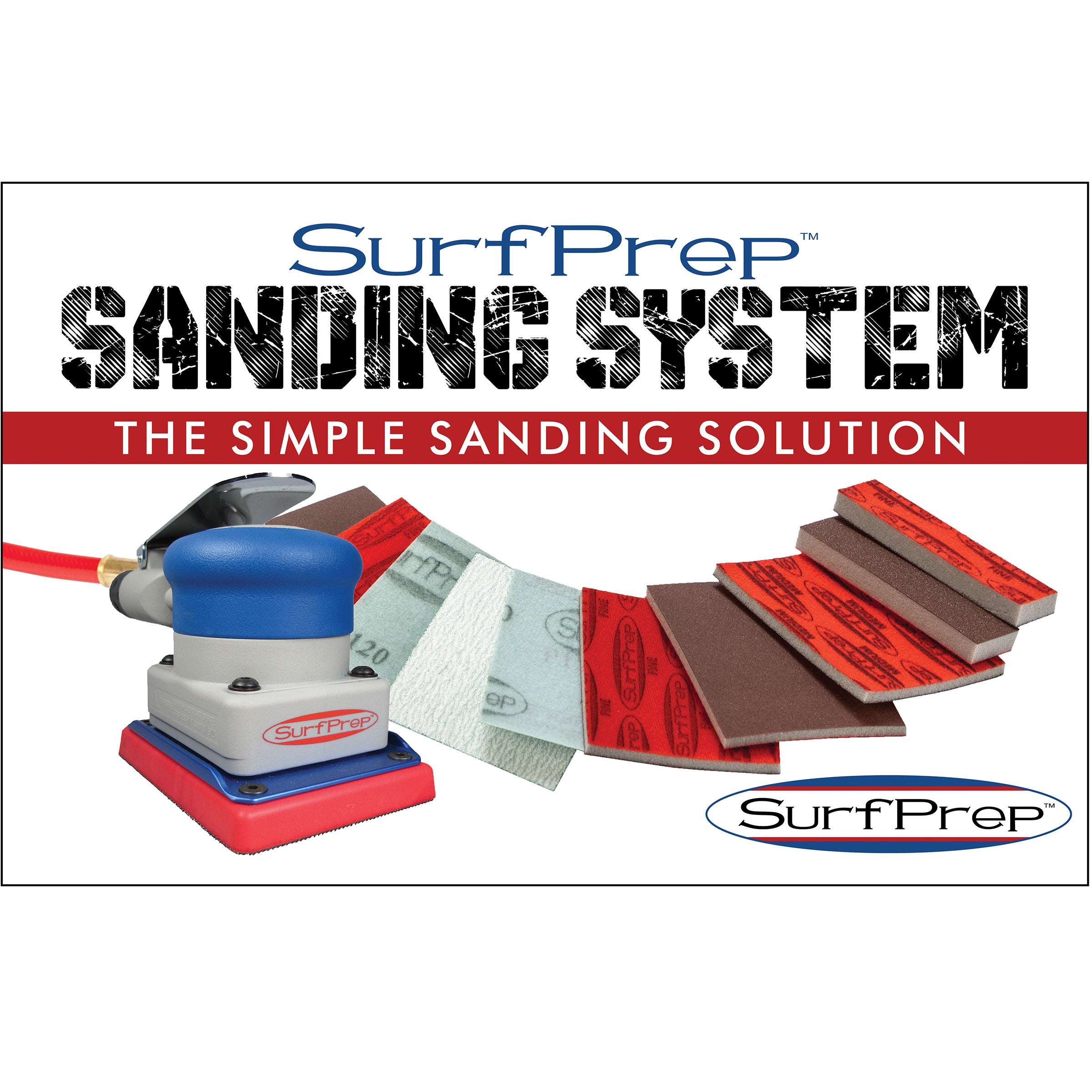 Surfprep 3 x 4 Storm Air ProFoam Sanding System Kits - Your Ultimate Sanding Solution!