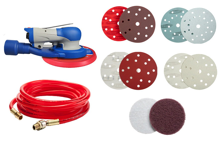 SurfPrep 6' Trident Air ProFoam Sanding System Kits - Your Ultimate Sanding Solution