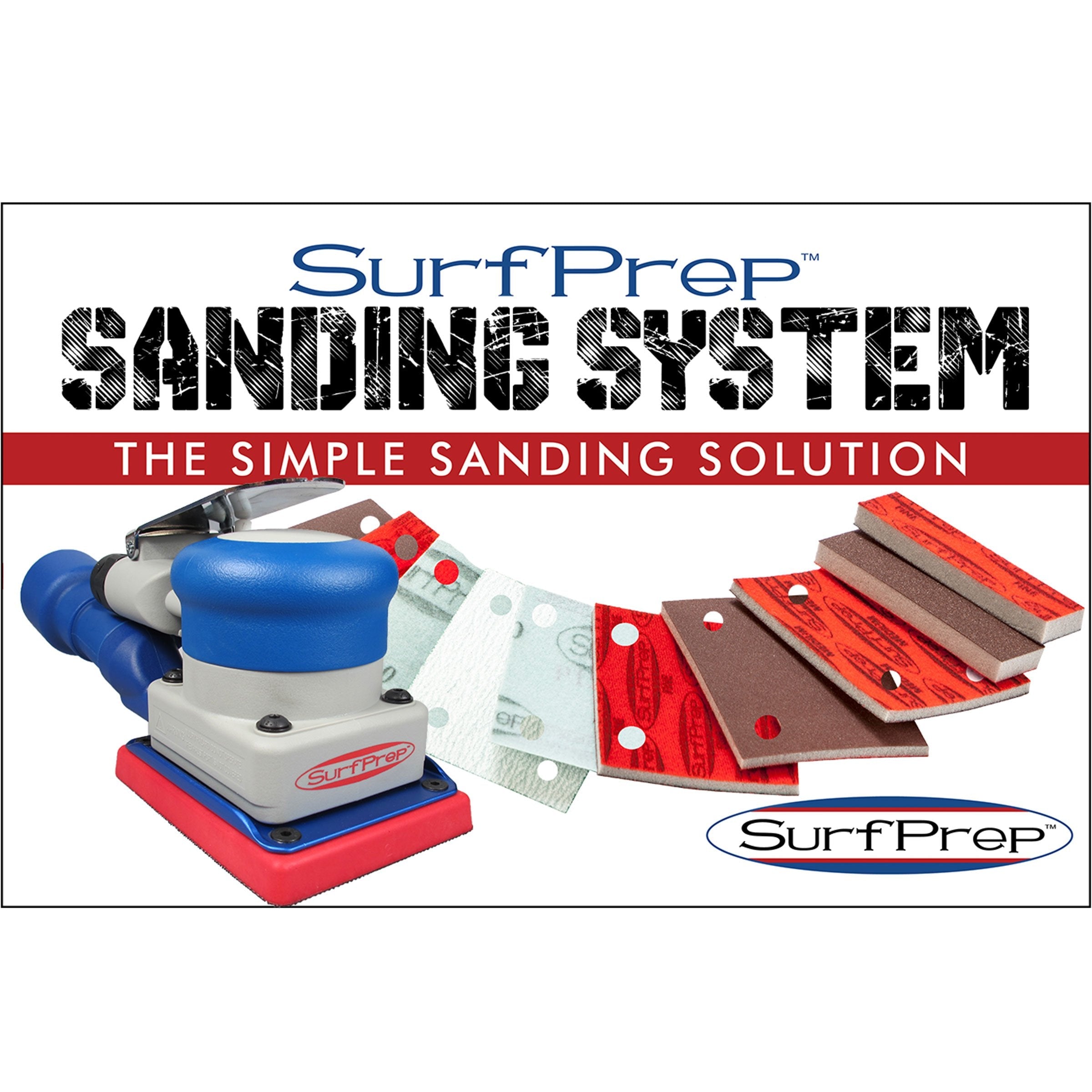 Surfprep 3 x 4 Storm Air ProFoam Sanding System Kits - Your Ultimate Sanding Solution!