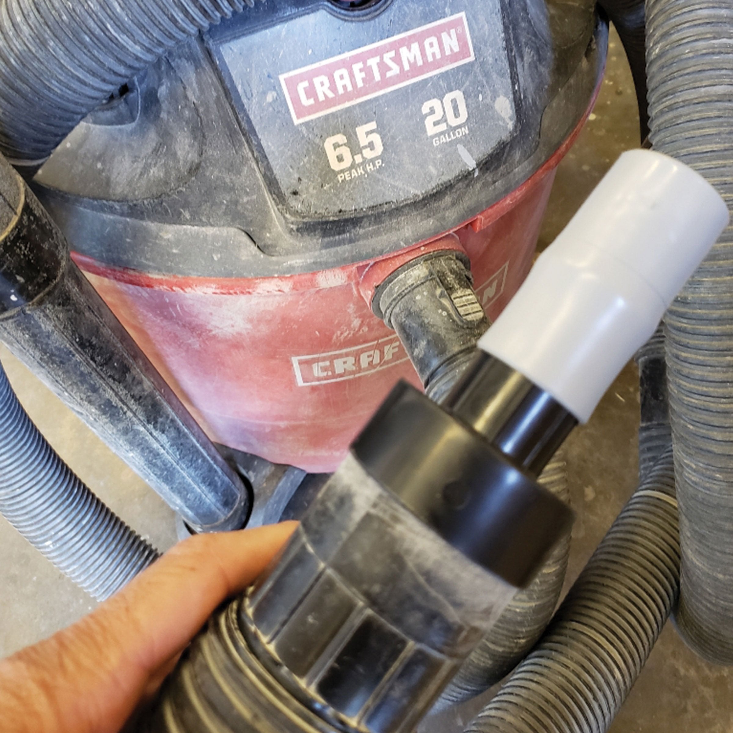 SurfPrep 2.5 Hose Connector - The Ultimate Vacuum Adapter